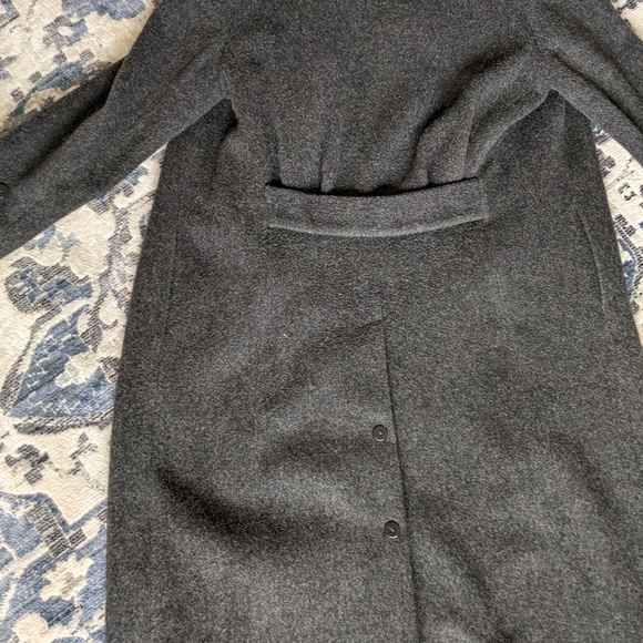 Women's size 6 Cassidy Wool Overcoat - Charcoal - Picture 5 of 6